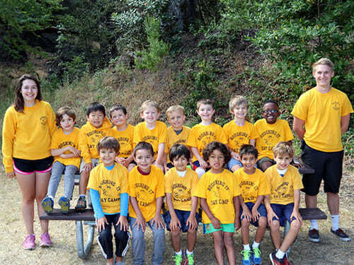 1 Grade Boys Pose as a Group