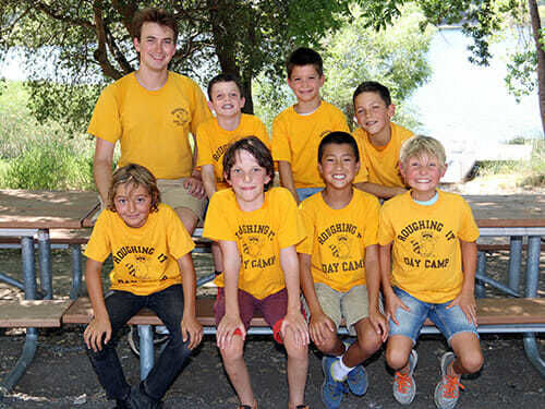 4 Grade Boys Pose as a Group