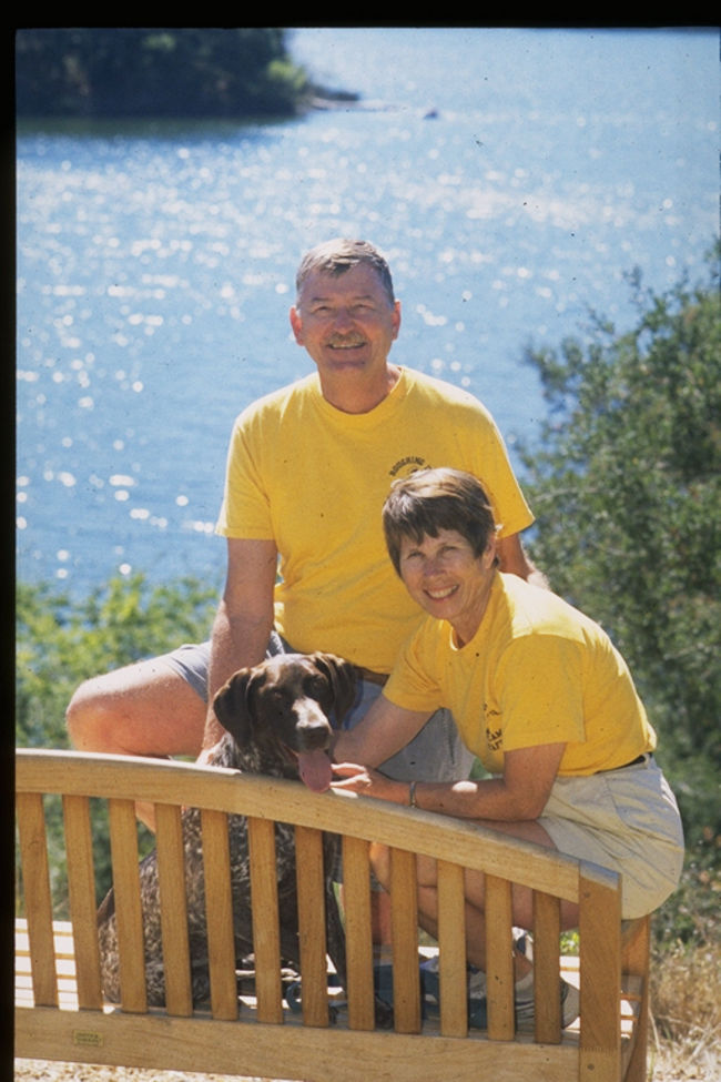 Before starting Roughing It Day Camp in 1972, directors Ann & Hobie Woods were camp counselors 