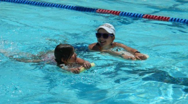 It takes lots of practice to master and hone your swim skills.