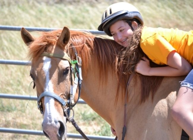 Roughing It Horse Smiling