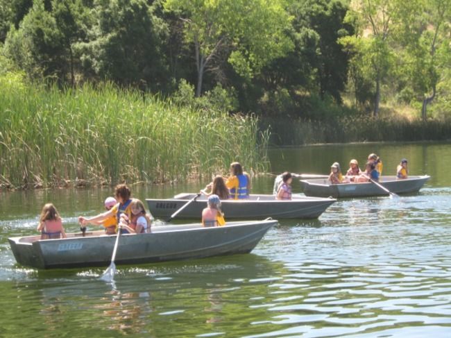 day camp rowing builds team work and skill