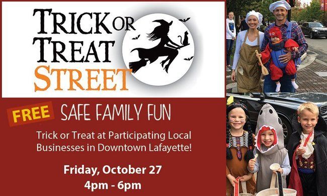 Roughing It Day Camp will be at the lafayette trick or treat street event.